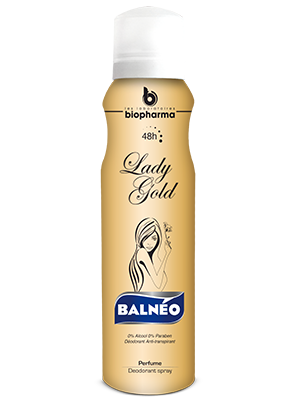 Balnéo Déodorant For Women Lady Gold 150ml